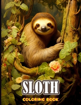 Paperback Sloth Coloring Book: Sloth Coloring Pages With Lazy Sloth Illustrations To Color And Relax Book