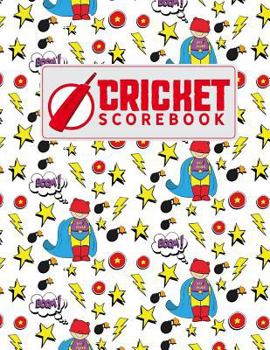 Paperback Cricket Scorebook Book