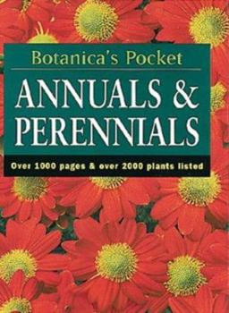 Paperback Annuals & Perennials: Botanica's Pocket (Botanica's Pocket Series) Book