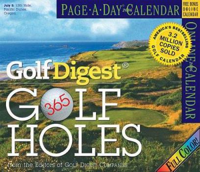 Calendar Golf Digest 365 Golf Holes Book