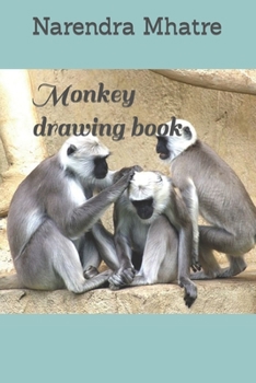Paperback Monkey drawing book