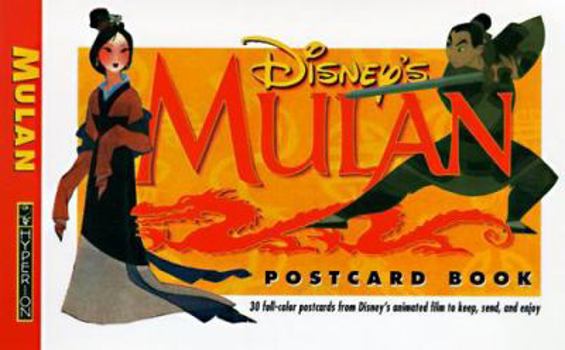 Paperback Mulan Postcard Book