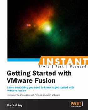 Paperback Instant Getting Started with VMware Fusion Book