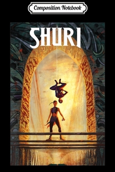 Composition Notebook: Marvel Comixology Shuri And Spider-Man Comic Book Cover  Journal/Notebook Blank Lined Ruled 6x9 100 Pages