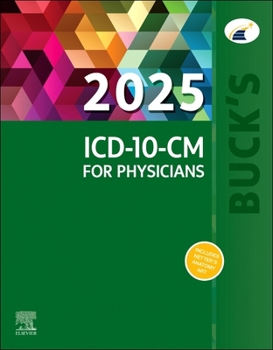 Spiral-bound Buck's 2025 ICD-10-CM for Physicians Book