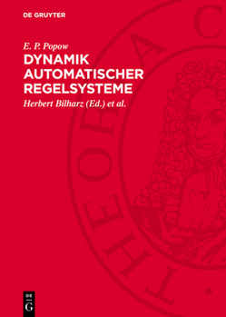 Hardcover Dynamik Automatischer Regelsysteme [German] Book