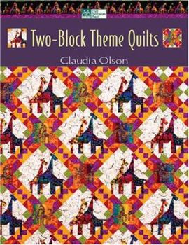 Paperback Two-Block Theme Quilts Book