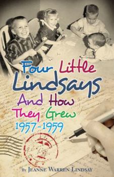 Paperback Four Little Lindsays and How They Grew 1957-1959 Book