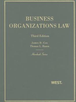 Hardcover Business Organizations Law Book
