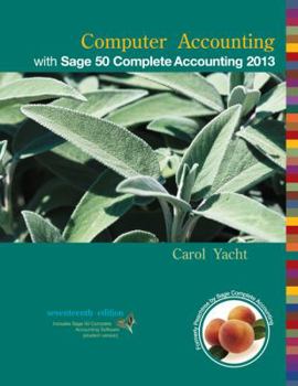 Spiral-bound Computer Accounting with Sage 50 Complete Accounting 2013 [With CDROM] Book
