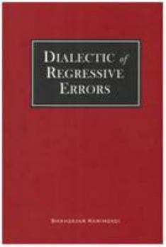 Paperback Dialectic of Regressive Errors Book