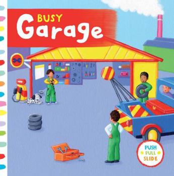 Board book Busy Garage Book