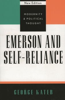 Paperback Emerson and Self-Reliance Book