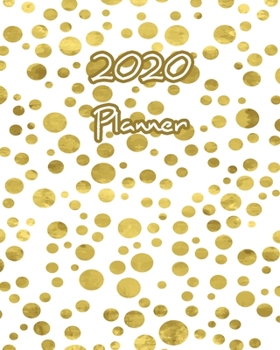 Paperback 2020 Planner: 8"x10" Daily and Weekly Agenda Planner and Organizer V44 Book