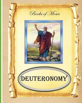 Paperback Books of Moses: Deuteronomy Book