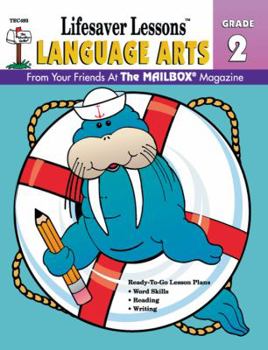 Paperback Language Arts (Lifesaver Lessons, Grade 2) Book