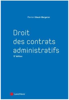 Paperback Droit des contrats administratifs [French] Book