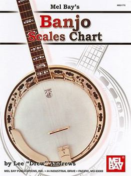 Paperback Banjo Scales Chart Book