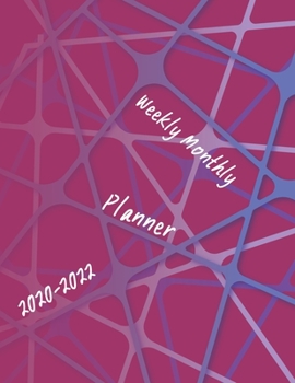 2020-2022 Weekly Monthly Planner: Daily Planner Three Year, Agenda Schedule Organizer Logbook and Journal Personal,  36 Months Calendar, 3 Year Appointment, 8.5" x 11", 154 Pages