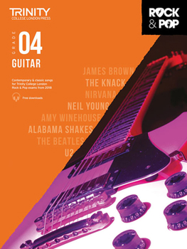 Paperback Trinity Rock & Pop 2018 Guitar: Grade 4 Book