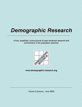 Paperback Demographic Research, Volume 6 [German] Book