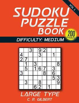 Paperback SUDOKU Puzzle Book - MEDIUM Book