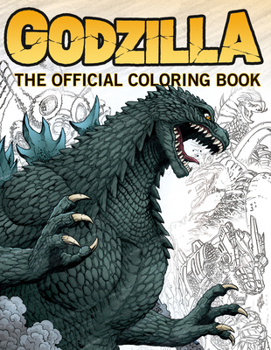 Paperback Godzilla: The Official Coloring Book