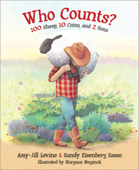 Hardcover Who Counts?: 100 Sheep, 10 Coins, and 2 Sons Book
