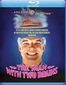 Blu-ray The Man with Two Brains Book