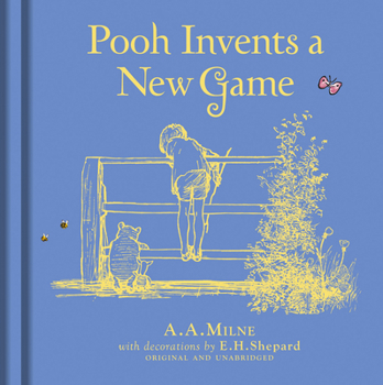 In Which Pooh Invents a New Game and Eeyore Joins In
