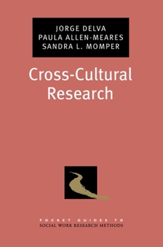 Cross-Cultural Research - Book  of the Pocket Guides to Social Work Research Methods