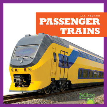 Library Binding Passenger Trains Book