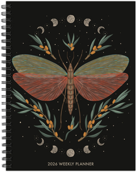 Misc. Butterfly Zen 2026 6.5 X 8.5 Weekly Monthly Softcover Planner Book