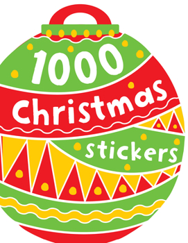 Paperback 1000 Christmas Stickers Book