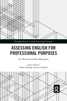 Paperback Assessing English for Professional Purposes Book