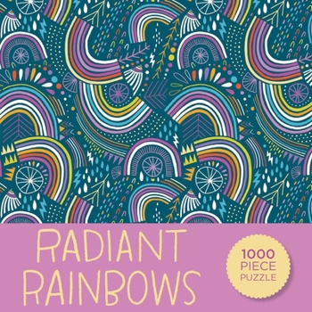 Misc. Radiant Rainbows Puzzle 1000 Piece Book