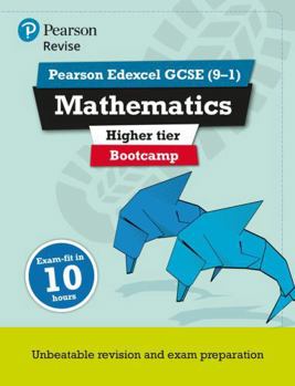 Spiral-bound Pearson Revise Edexcel GCSE (9-1) Maths Bootcamp Higher: For 2024 and 2025 Assessments and Exams (Revise Edexcel GCSE Maths 2015) (Packaging May Vary) Book