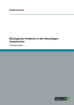 Paperback Ökologische Probleme in der ehemaligen Sowjetunion [German] Book
