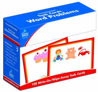 Cards Task Cards: Word Problems, Grade 2 Book