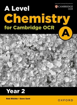 Paperback A Level Chemistry for OCR A: Year 2 Book