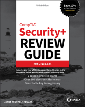 Paperback Comptia Security+ Review Guide: Exam Sy0-601 Book