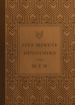 Imitation Leather Five-Minute Devotions for Men (Milano Softone) Book