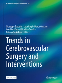 Hardcover Trends in Cerebrovascular Surgery and Interventions Book