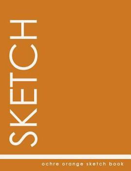 Paperback Ochre Orange Sketch Book