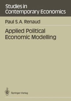 Paperback Applied Political Economic Modelling Book