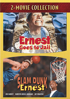 DVD Ernest Goes To Jail / Slam Dunk Ernest Book