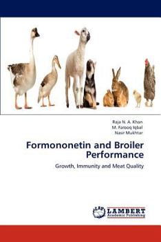 Paperback Formononetin and Broiler Performance Book