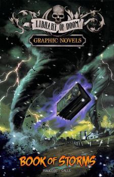 Paperback Book of Storms: A Graphic Novel (Library of Doom Graphic Novels) Book