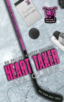 Paperback Heart Taker: MM College Hockey Romance Book