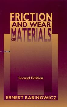 Hardcover Friction and Wear of Materials Book